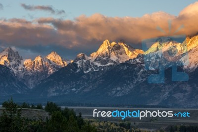 Snake River Overlook Stock Photo