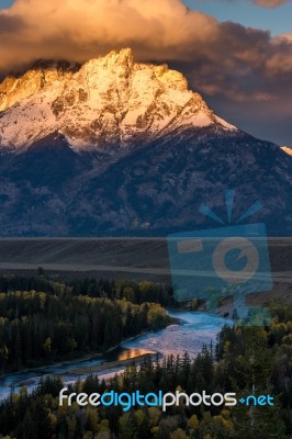 Snake River Overlook Stock Photo