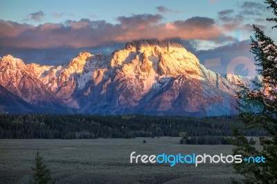 Snake River Overlook Stock Photo