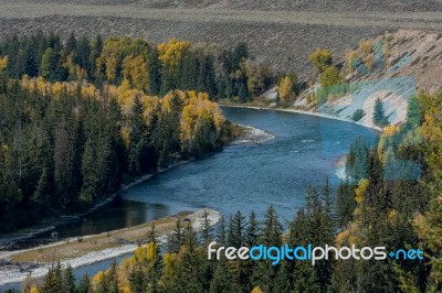 Snake River Overlook Stock Photo