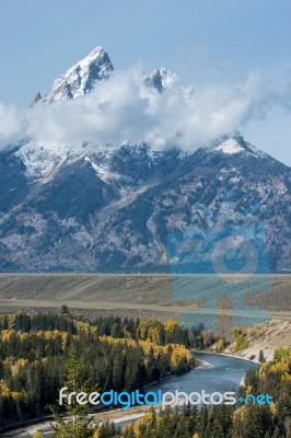 Snake River Overlook Stock Photo