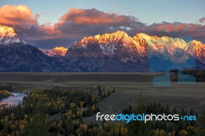 Snake River Overlook Stock Photo