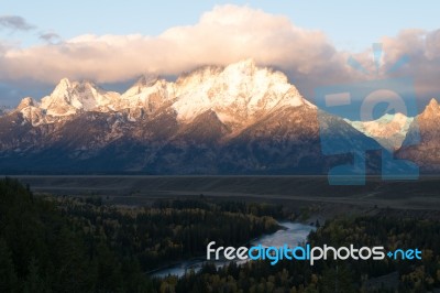 Snake River Overlook Stock Photo