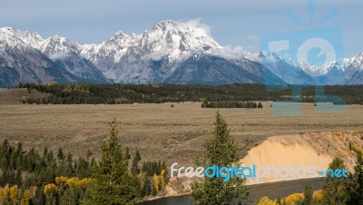 Snake River Overlook Stock Photo