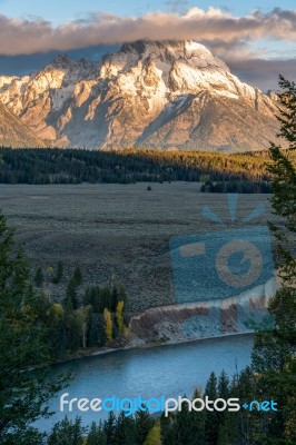 Snake River Overlook Stock Photo