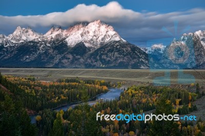 Snake River Overlook Stock Photo