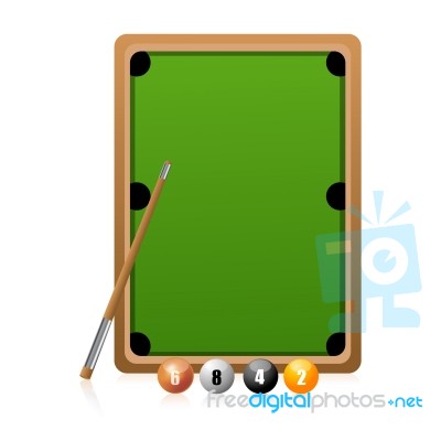 Snooker Play Stock Image