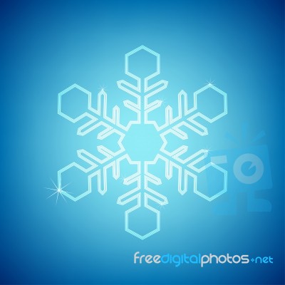 Snowflake Stock Image