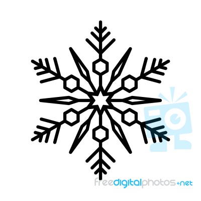 Snowflake Stock Image