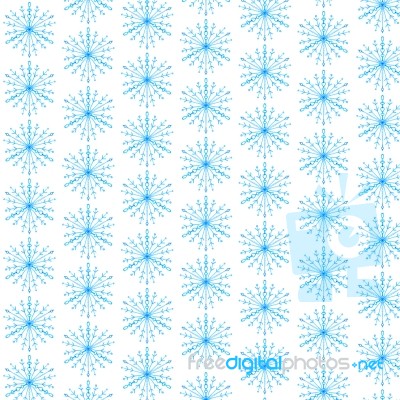 Snowflake Pattern Stock Image