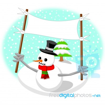 Snowman Stock Image