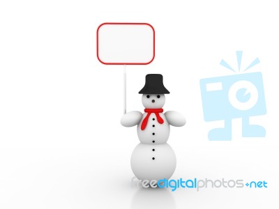 Snowman Stock Image