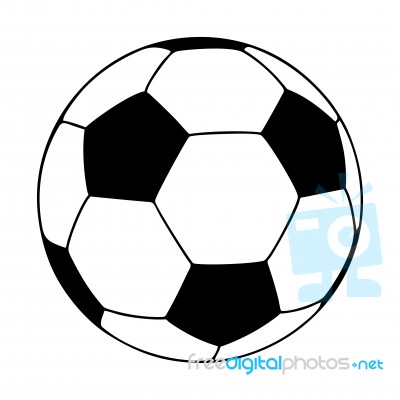 Soccer Ball Stock Image