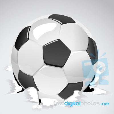 Soccer Ball Stock Image