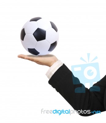 Soccer Ball Stock Photo