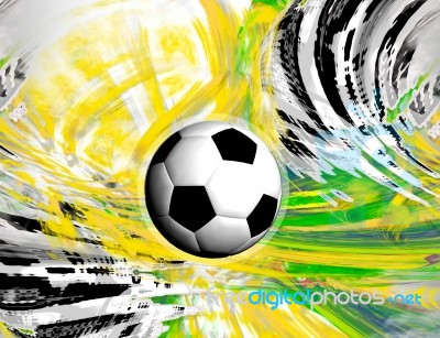 Soccer Ball Stock Image