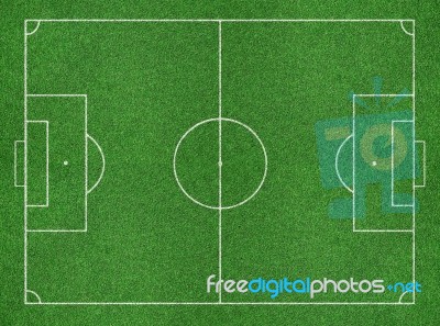 Soccer Field Stock Photo