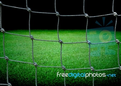 Soccer Field Stock Photo