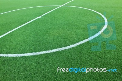 Soccer Field Stock Photo