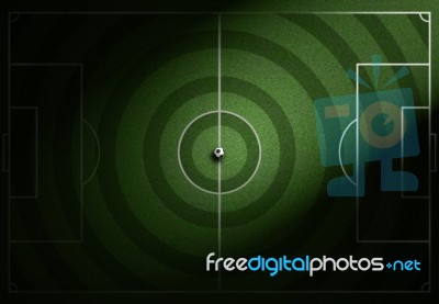 Soccer Field Stock Image