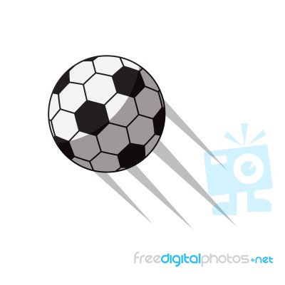 Soccer Football Icon  Illustration Stock Image