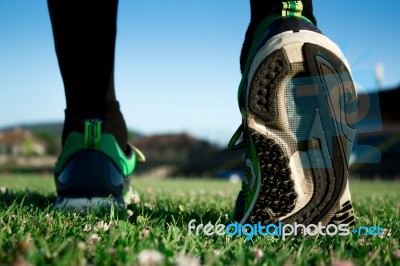 Soccer Player Stock Photo