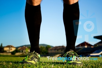 Soccer Player Stock Photo