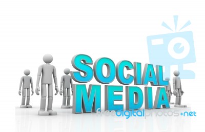 Social Media Concept Stock Image