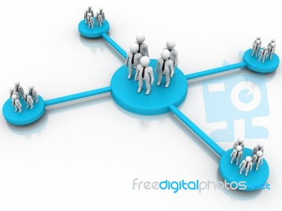 Social Network Stock Image