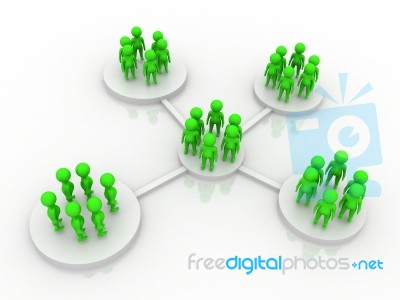 Social Network Stock Image