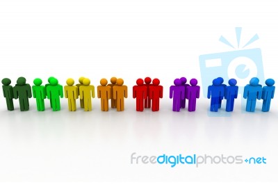 Social Network Stock Image