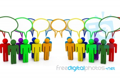 Social Network Stock Image