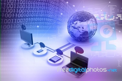 Social Network Stock Image