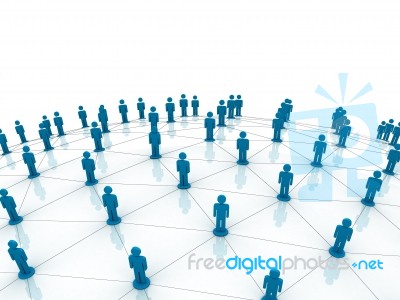 Social Network Stock Image