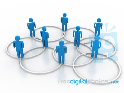 Social Network Stock Image