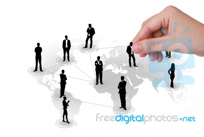 Social Network Stock Image