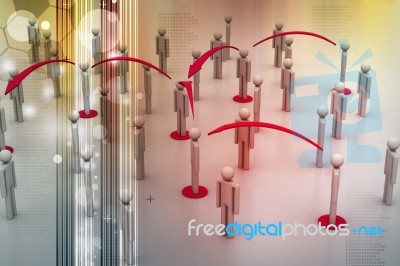 Social Network Concept Stock Image