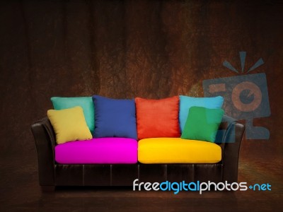 Sofa Stock Photo