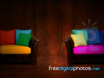 Sofa Stock Photo