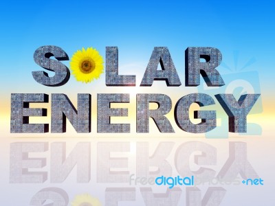 Solar Energy Stock Image