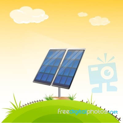 Solar Panel Stock Image