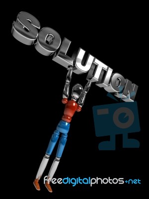 Solution Stock Image