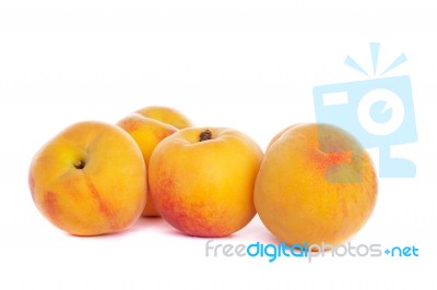 Some Peaches Stock Photo