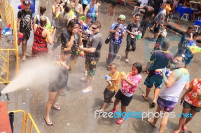 Songkran Festival 2013 Stock Photo