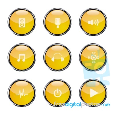 Sound Icon Stock Image