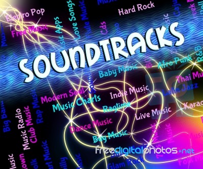 Soundtracks Music Shows Video Game And Melodies Stock Image