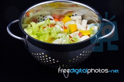 Soup Vegetables Stock Photo