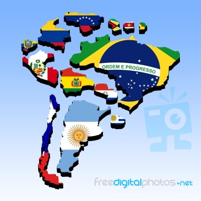 South America 3 Stock Image