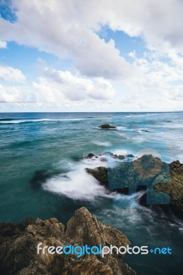 South Gorge On Stradbroke Island, Queensland Stock Photo