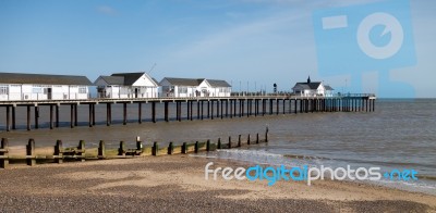 Southwold Pier Stock Photo